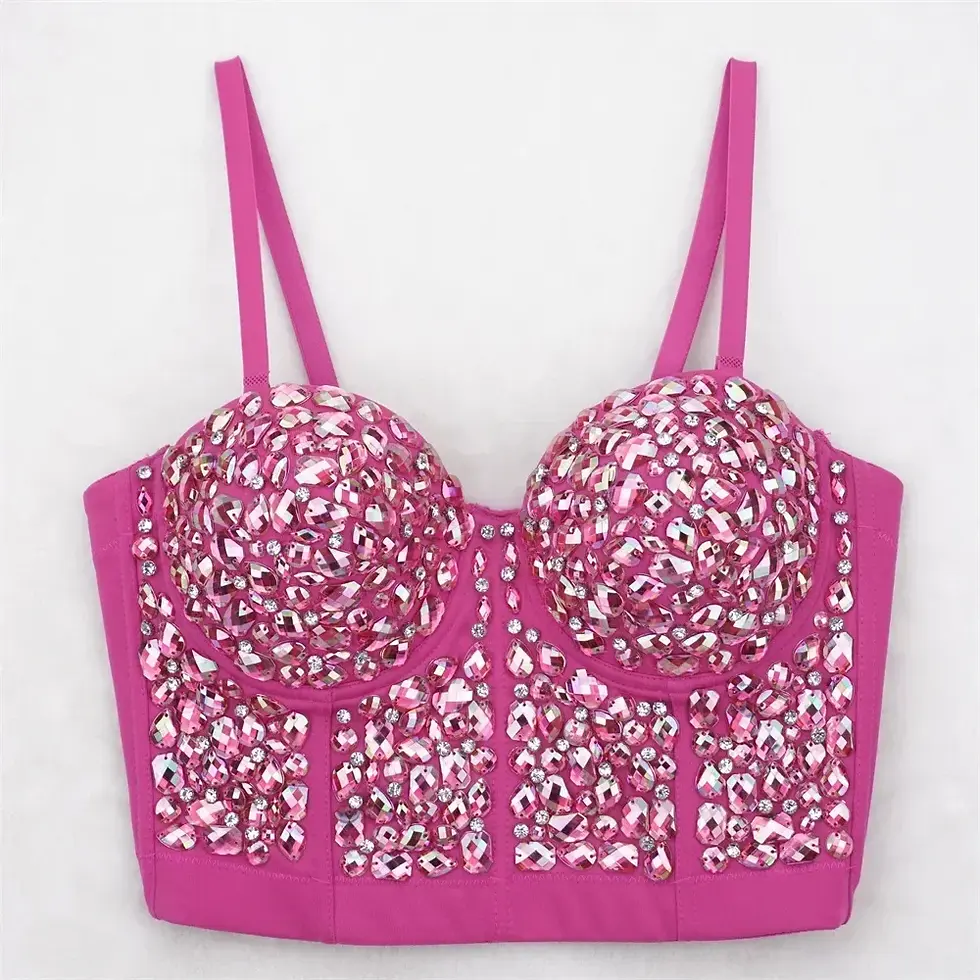 Thumbnail: Jeweled Corset Rave Tops 
