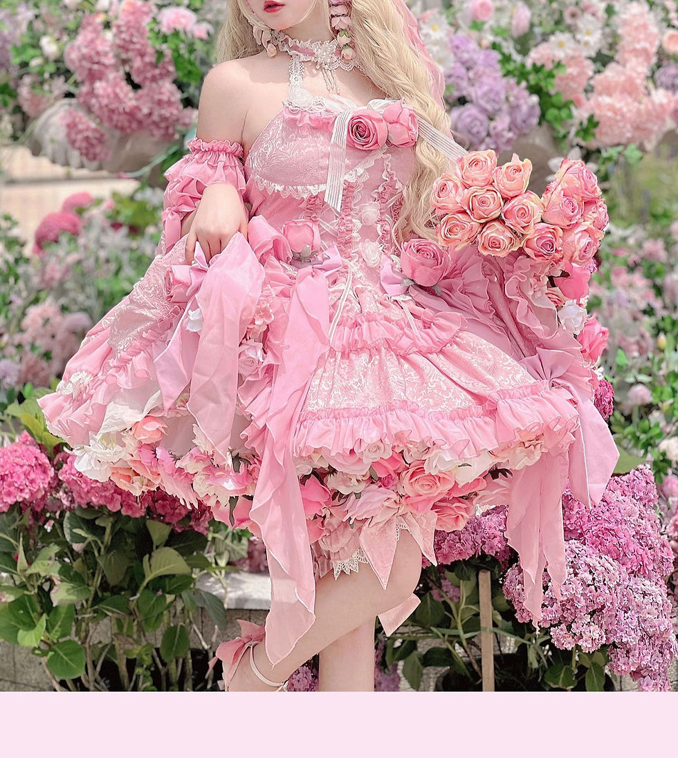 Thumbnail: Pink Fairy Ball Gown Dress