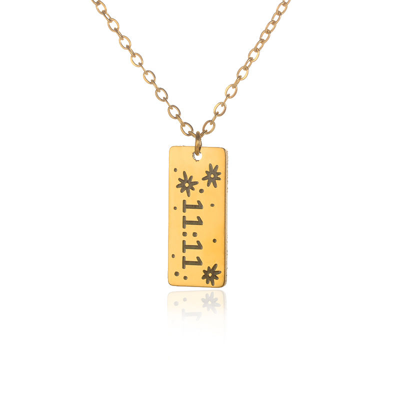 Thumbnail: 11:11 Twin Flame Necklace