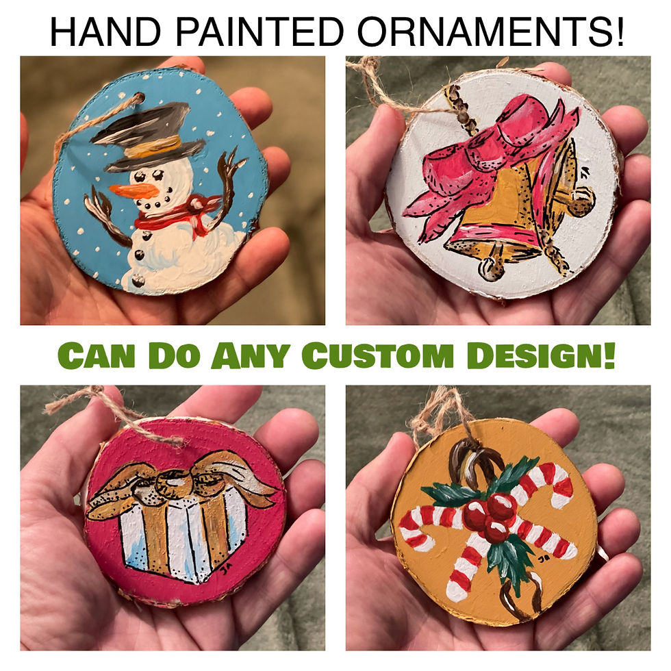 Hand Painted Wall Decor!