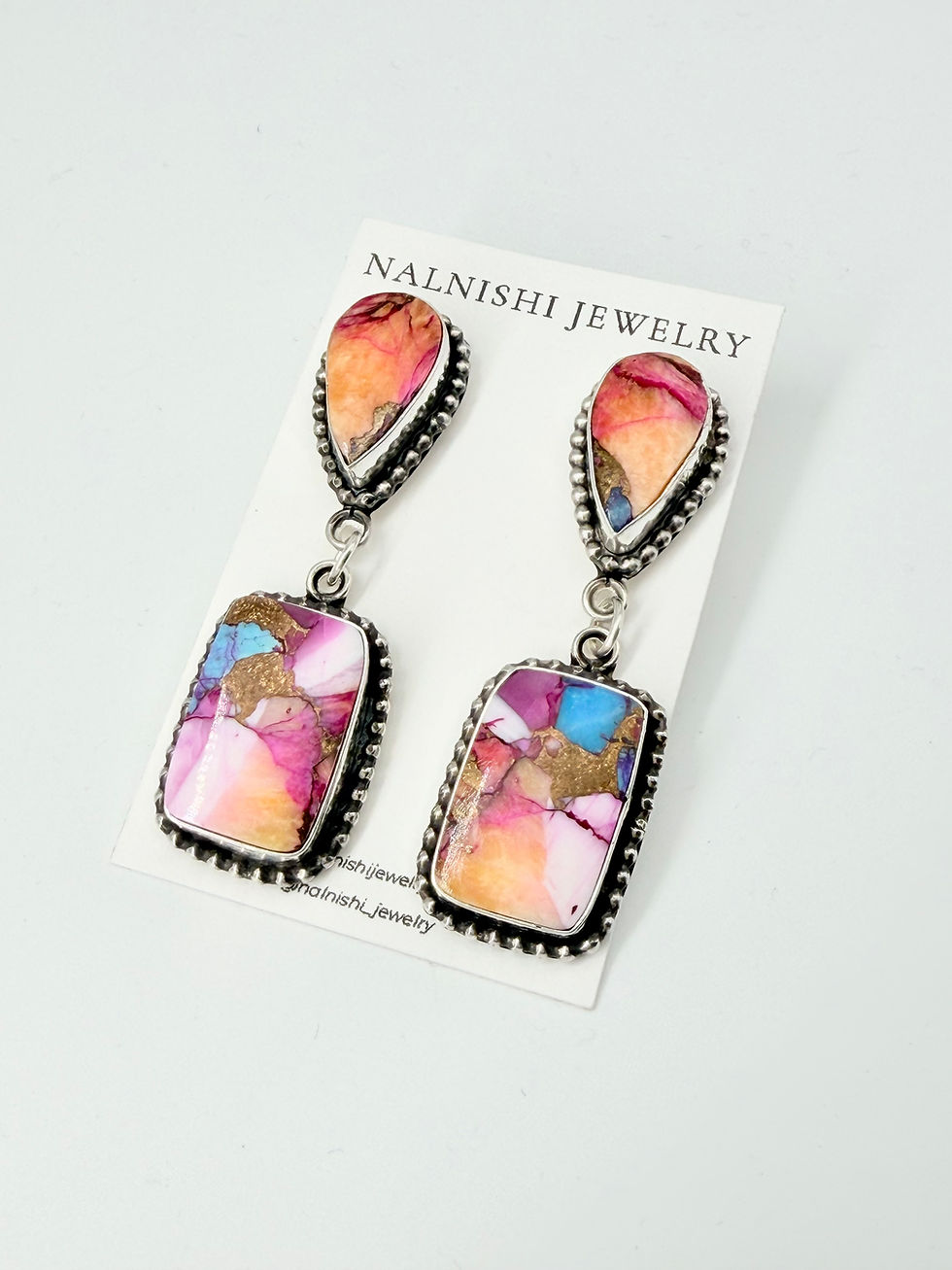 Thumbnail: Pink Dahlia Earrings 