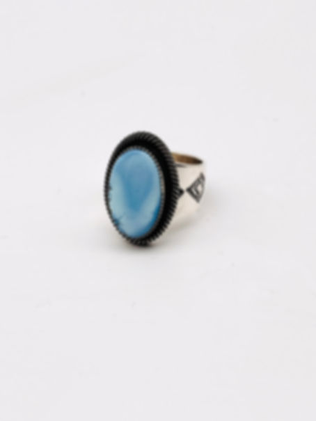 Golden Hills Turquoise Statement Ring