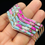 Thumbnail: Cotton Candy Turquoise 5-Row Inlay Bracelet – Handmade by Jamie Johnson