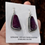 Thumbnail: Purple Spiny Oyster Sterling Silver Earrings