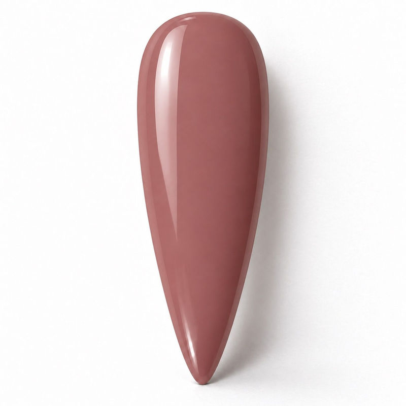 Polygel Nude shade 10 tip gloss close-up