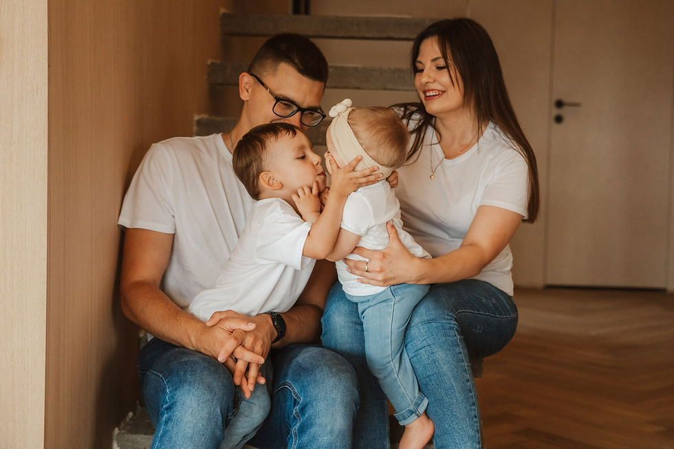 SESJA RODZINNA NA BUDOWIE