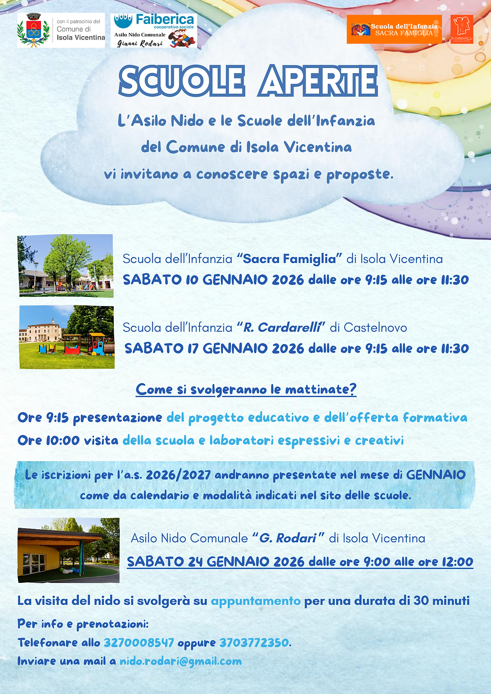OPEN DAY 2026 - Sabato 17 gennaio 2026