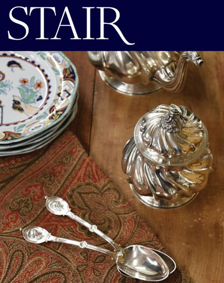 Stair Auction Gallery of New York is a good resource for buying antique sterling silver