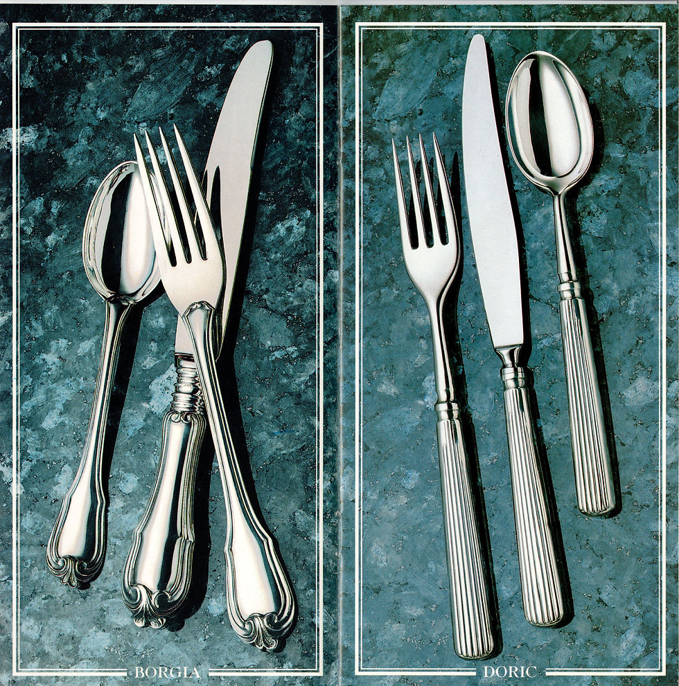 Borgia, Doric  Buccellati Sterling Silver