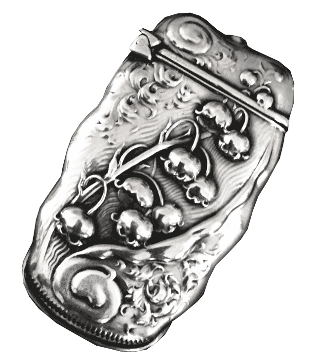 sterling silver match cases made by Whiting