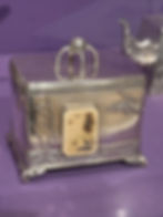 Tea caddy (with inset Japanese plaque), c. 1878 by Tiffany & Co.