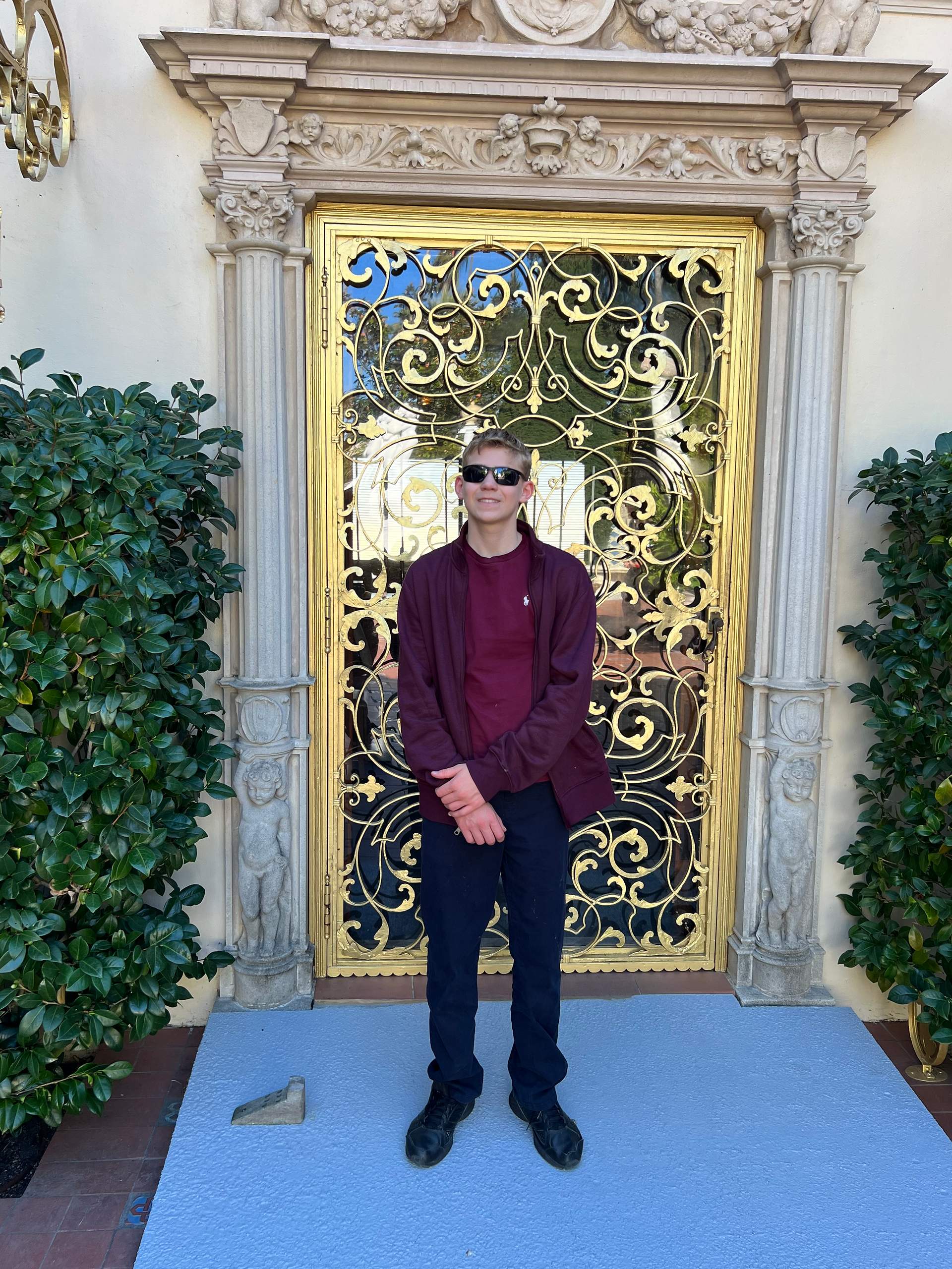 Silver at The Hearst Castle in California