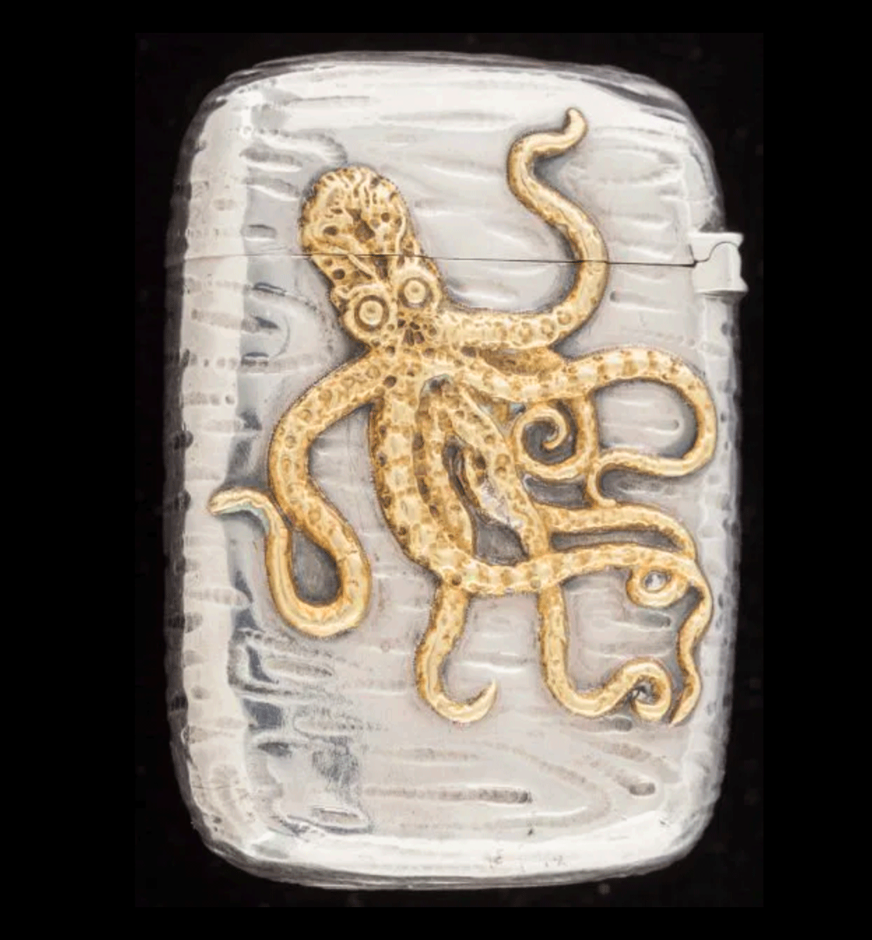 Gorham-Gilt-Mixed-Metal-Octopus--Sterling-Siler-Antique-Match-Safe-Match-Box-Rare.gif