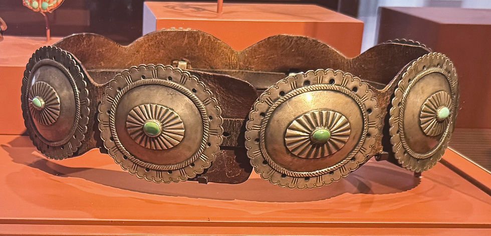 Diné (Navajo) Concha Belt