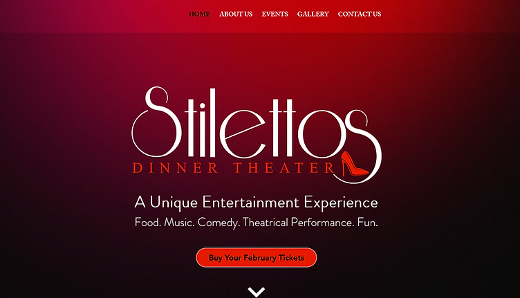 Stilettos Dinner Theater Website