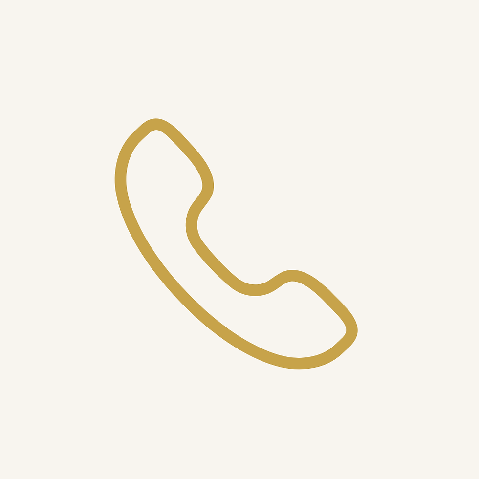 gold phone icon
