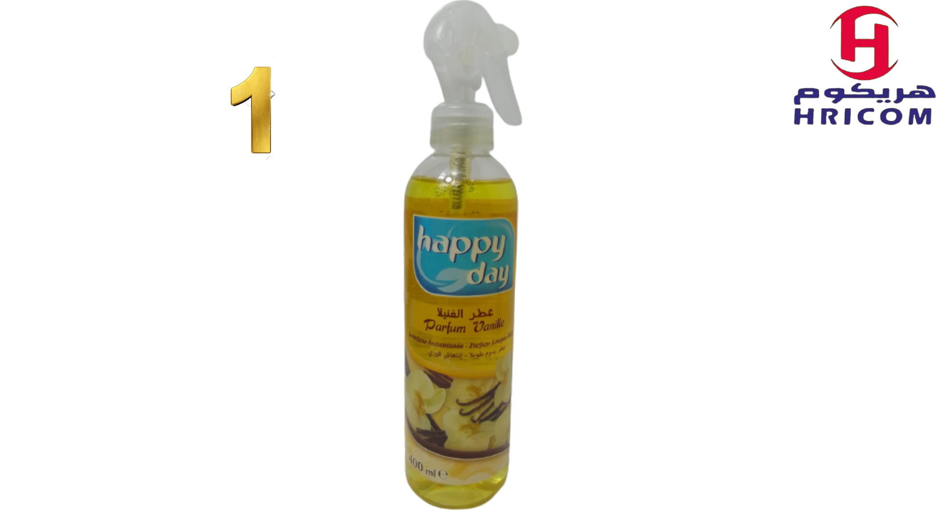 PARFUM HAPPY DAY VANILLE 400ML*12
