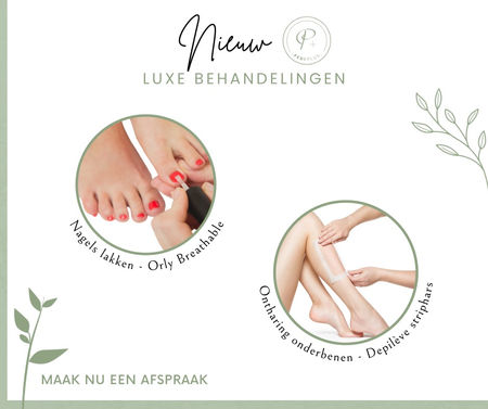 Stopzetting behandeling                     'Ontharing onderbenen' 