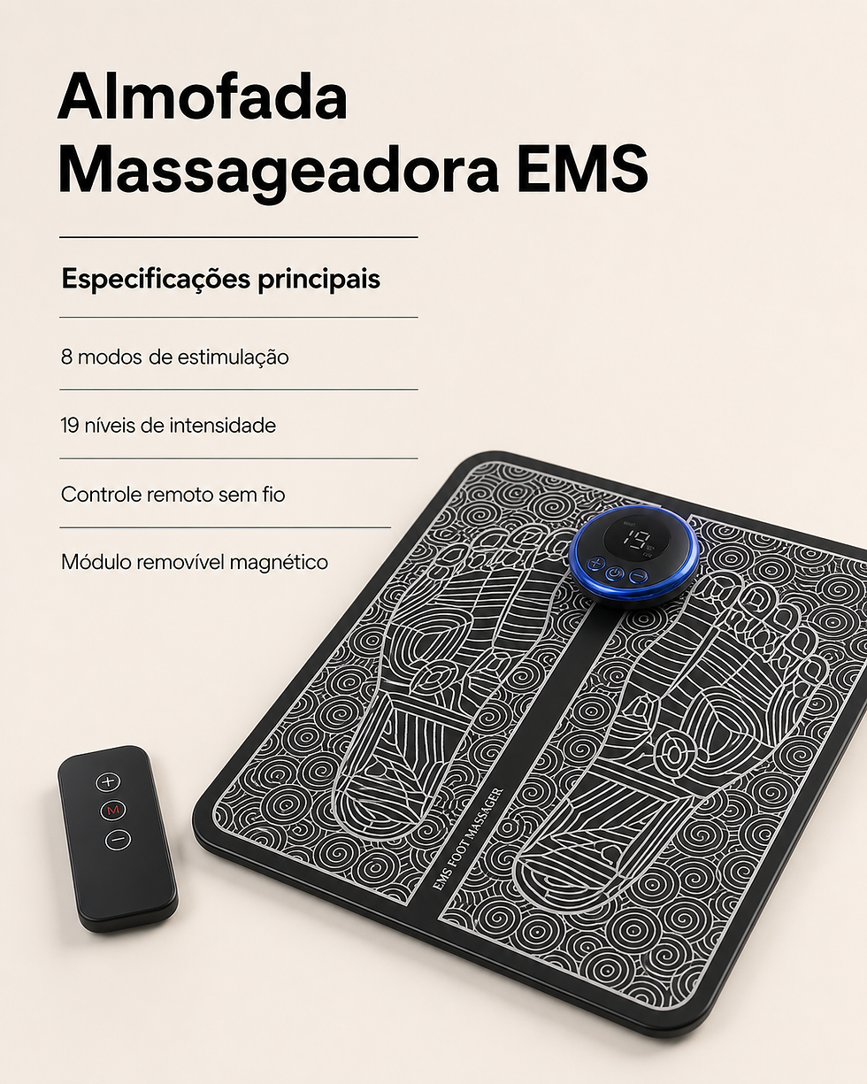 Miniatura: Almofada Massageadora de Pés EMS
