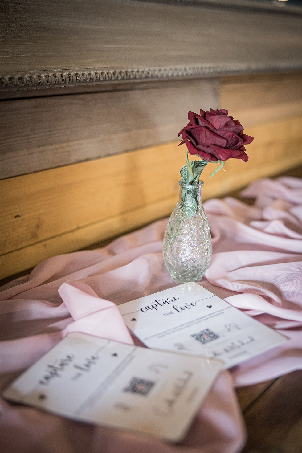 Thumbnail: Dusty Rose Chiffon Table Runner