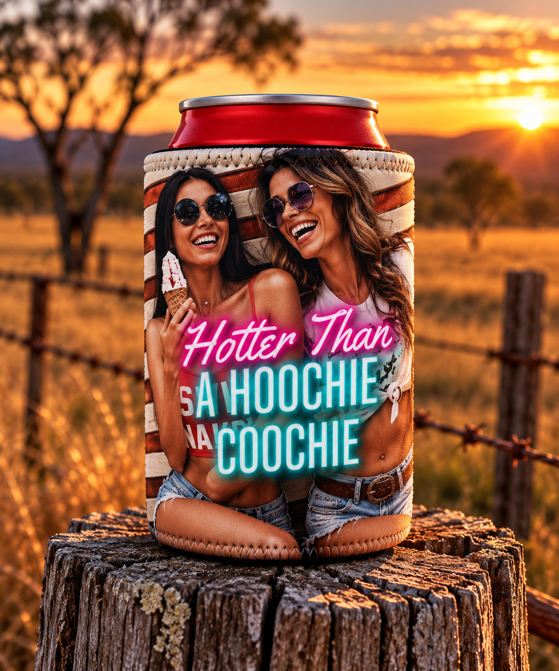 Hoochie Coochie Stubby Cooler
