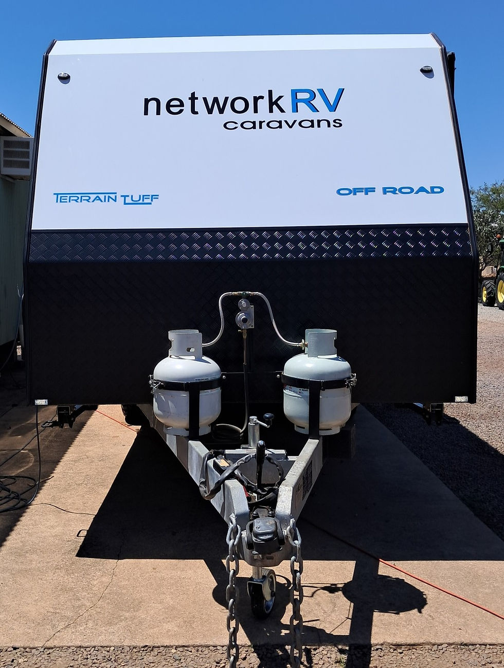 USED STOCK - NETWORK RV TERRAIN TUFF OFFROAD 21'6 FT REAR CLUB