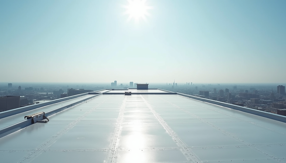 SkyGuard Coatings LLC elastomeric roof coating service in Houston, TX.