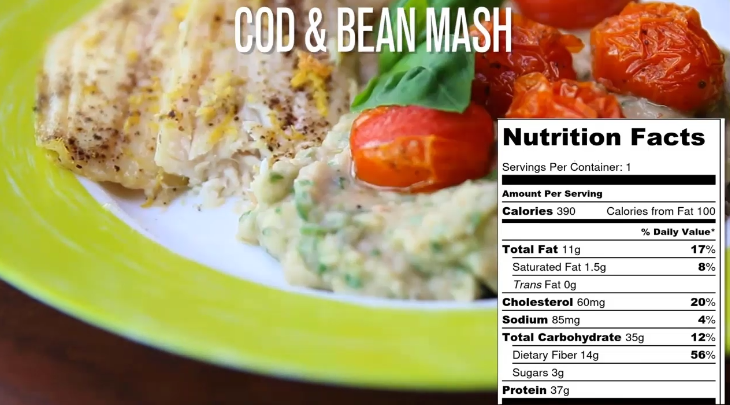 Cod And Bean Mash