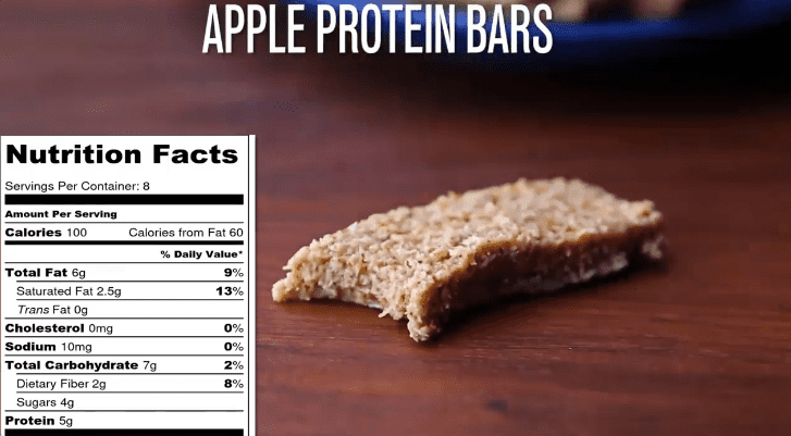 Apple Protein Bars