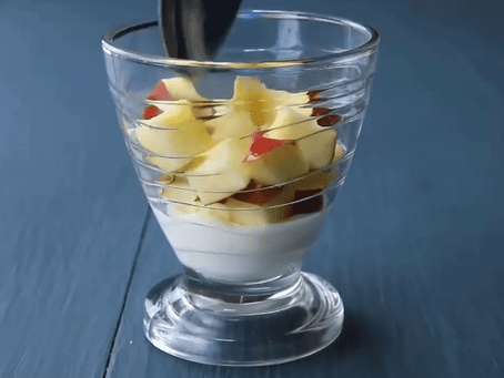 Apple yougurt Parfait