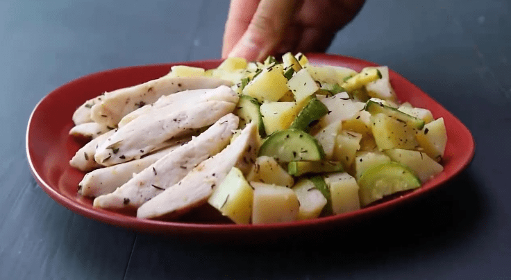 Chicken With Zucchini