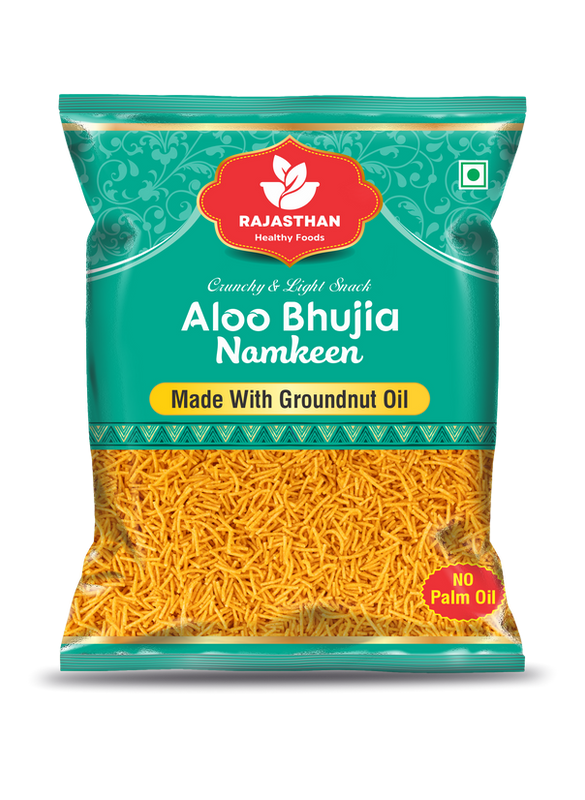 Aloo Bhujia Namkeen (Pack of 10) by Rajasthan Healthy Food