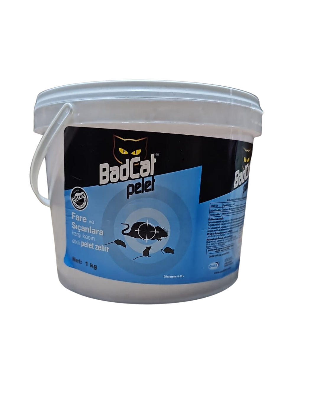 Badcat Pelet Fare ve Sıçan Zehiri 1 KG