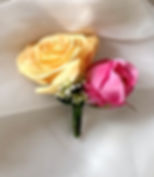 groom rose buttonhole