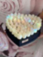 Corazón  con rosas extra grande