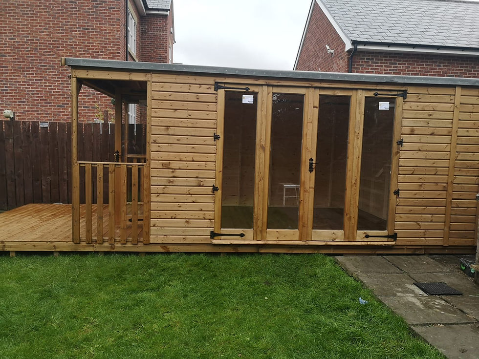 Thumbnail: Double Glazed Offices and Summerhouses