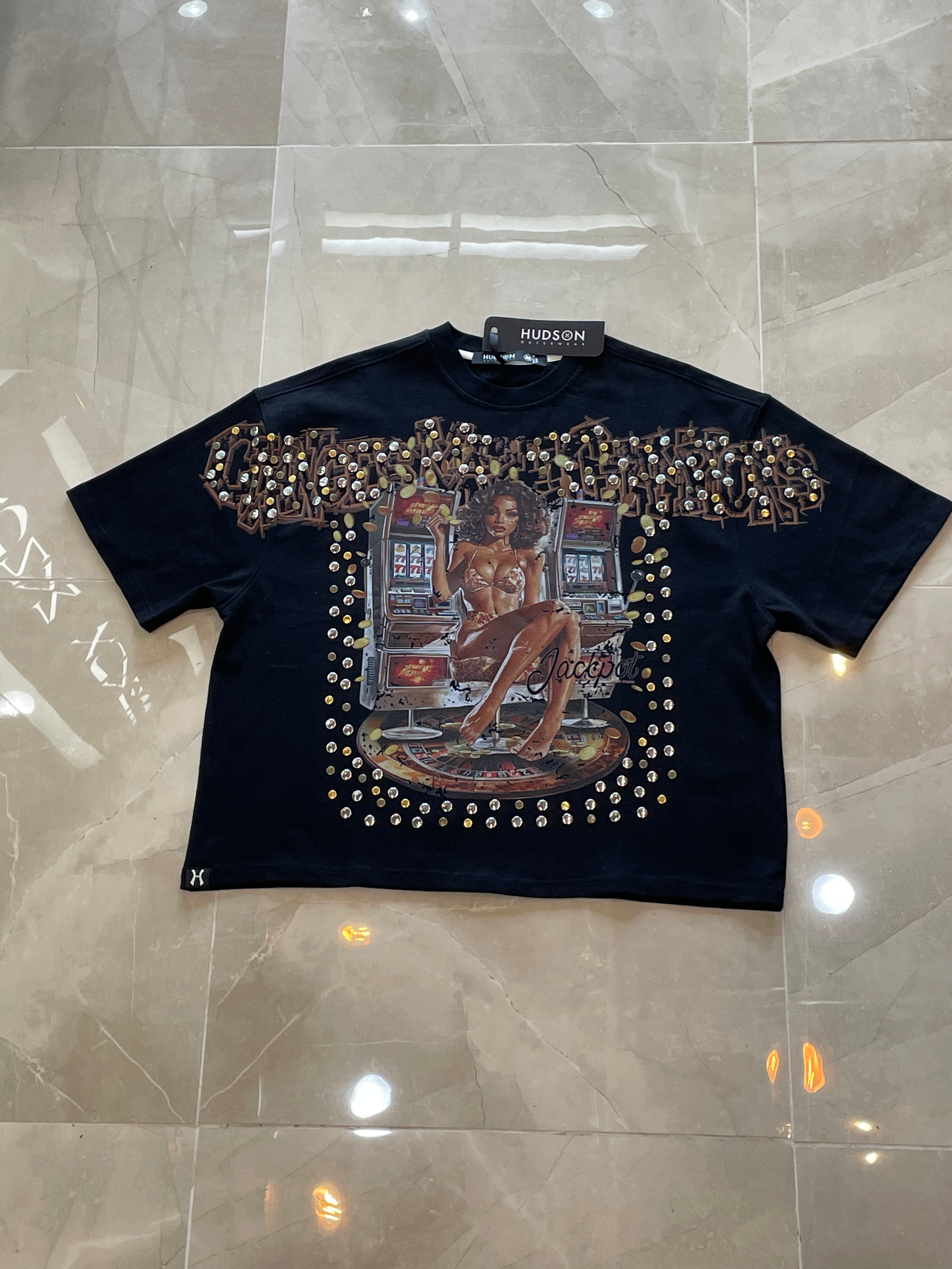 Hudson: Oversized heavyweight T