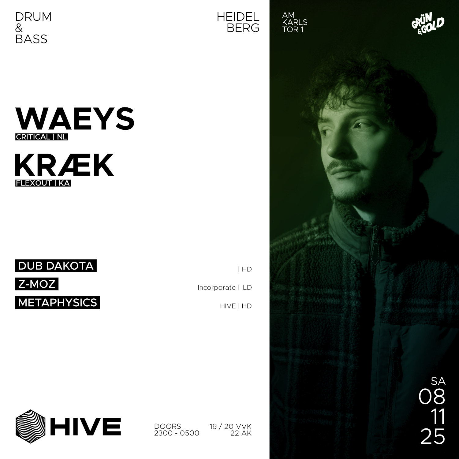 HIVE presents: WAEYS // KRÆK