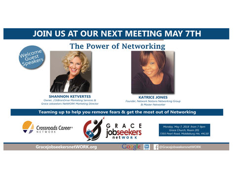 Shannon Winans of be the standout program to Present on Networking at Job Seekers Group