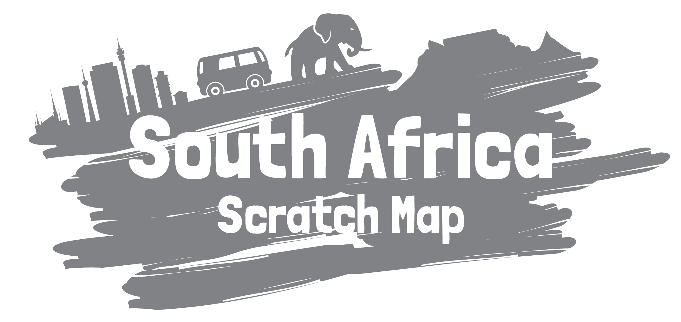 Scratch map South Africa Scratch Map