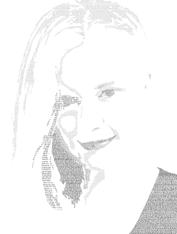 Typographic Self Portrait