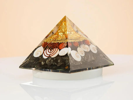 lakshami yantra pyrite pyramid
