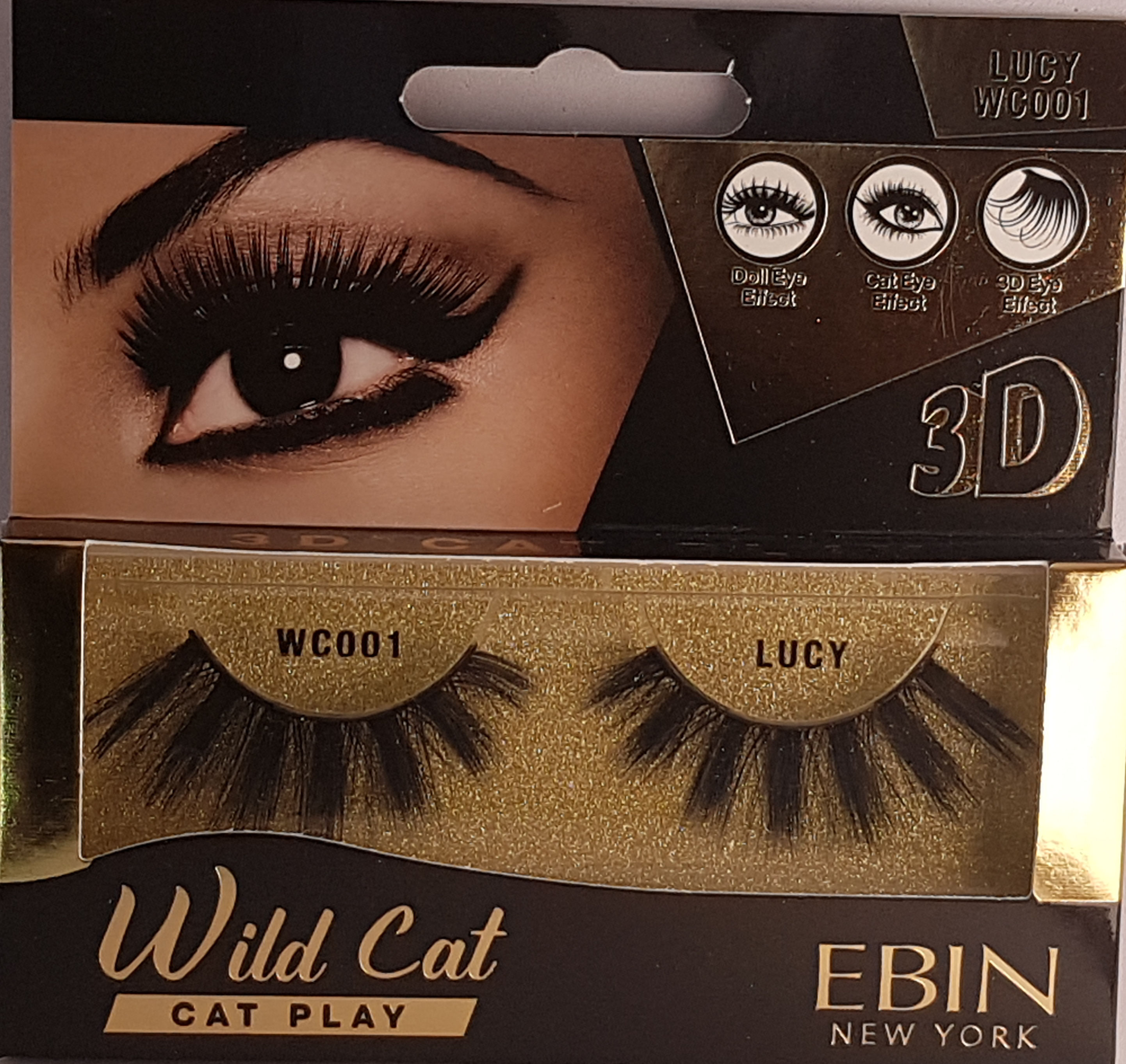Wild Cat-EBIN 3D Mink eyelashes