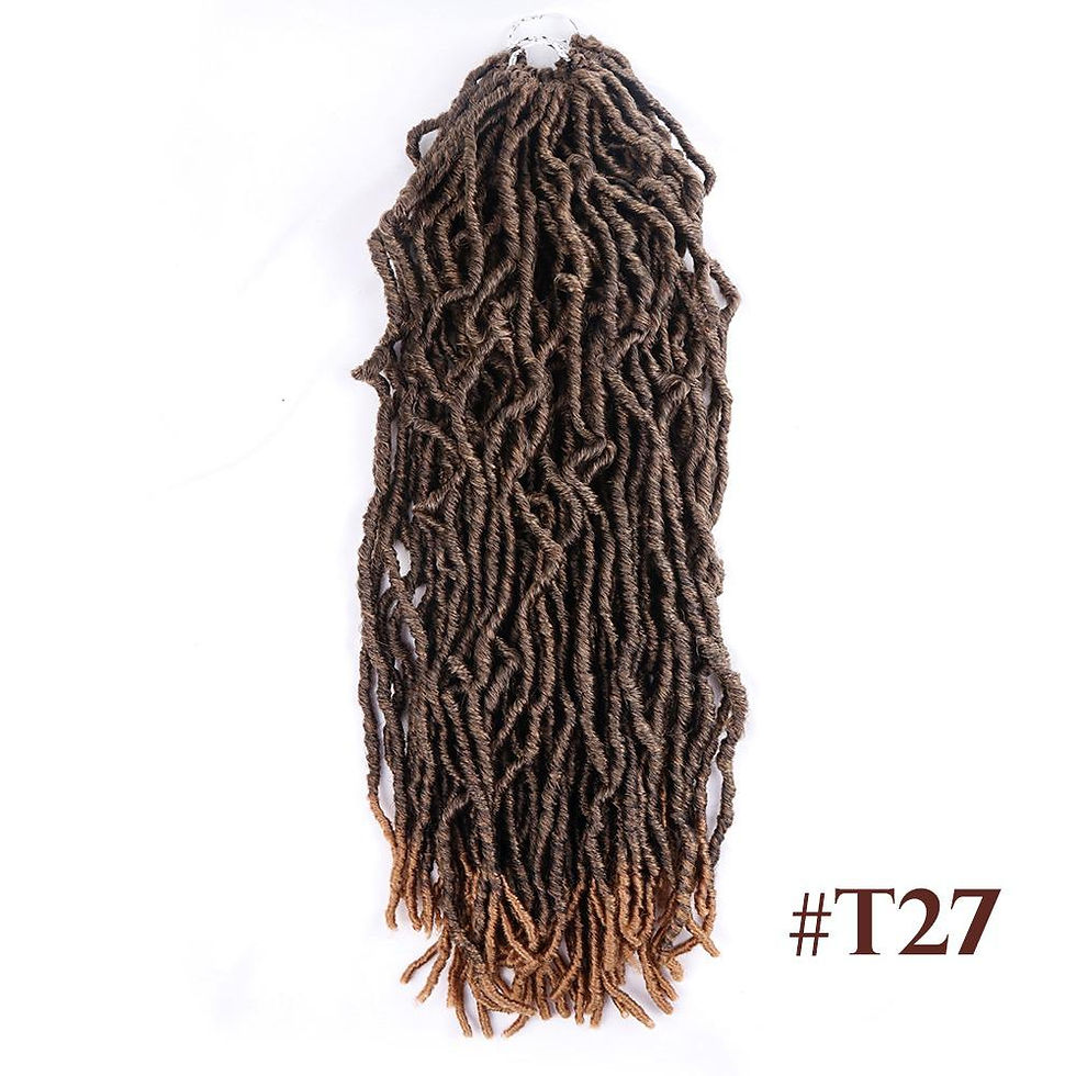 Miniature : 30” Nu locs Crochet Extensions Pack, Soft Faux Locs, 