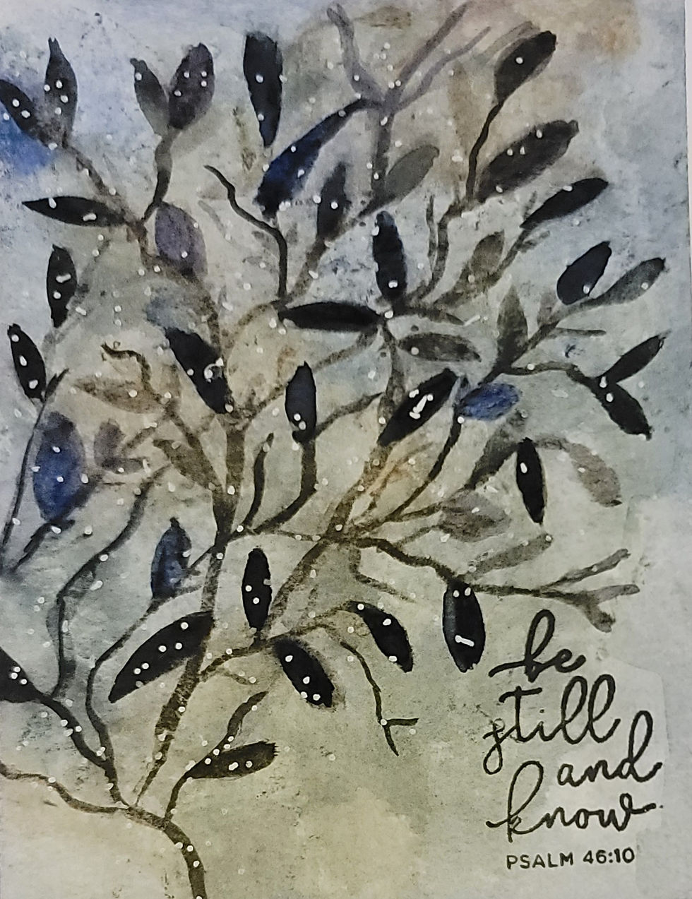 Be still and know card