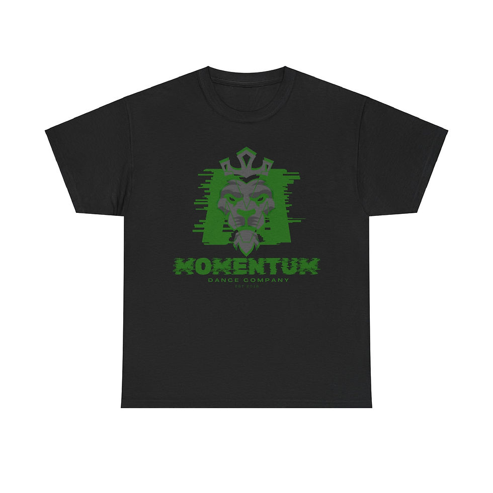 Adults Green Momentum Logo T-shirt
