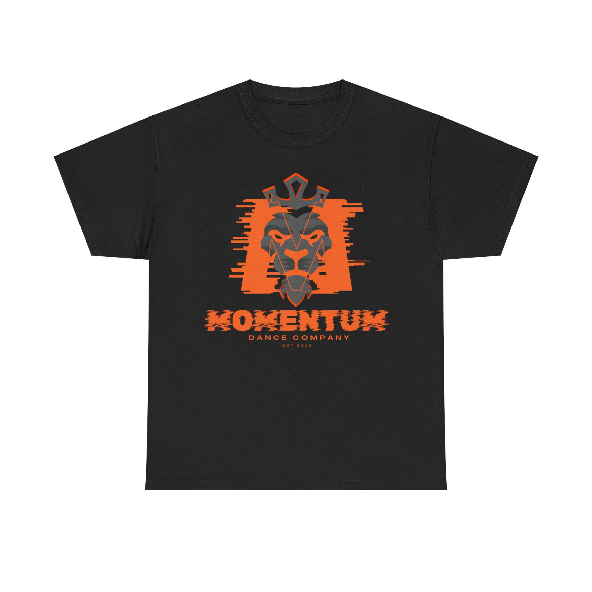 Adults Orange Momentum Logo T-shirt