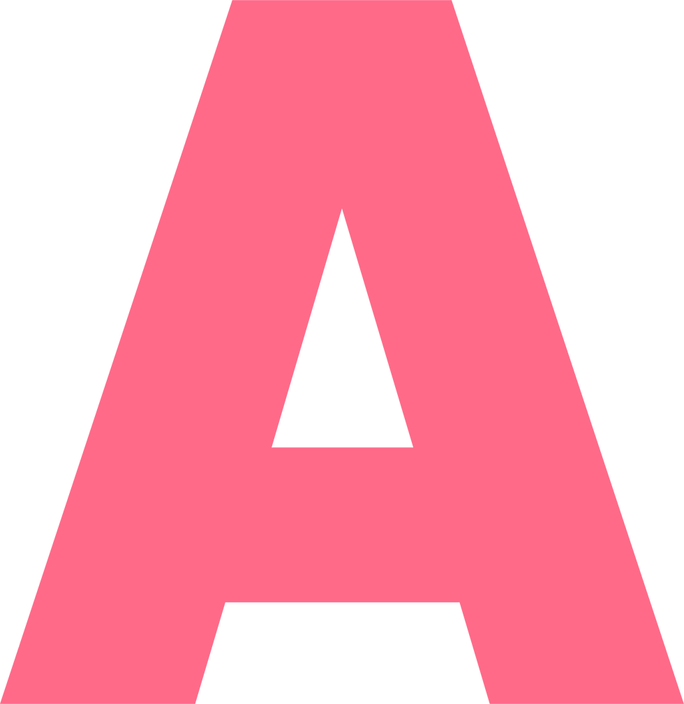 A de agencia, es un elemento del logo