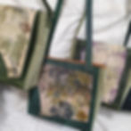 "Ecoprints on Leather"
