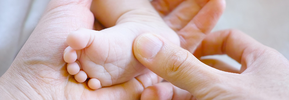 Newborn Baby Foot